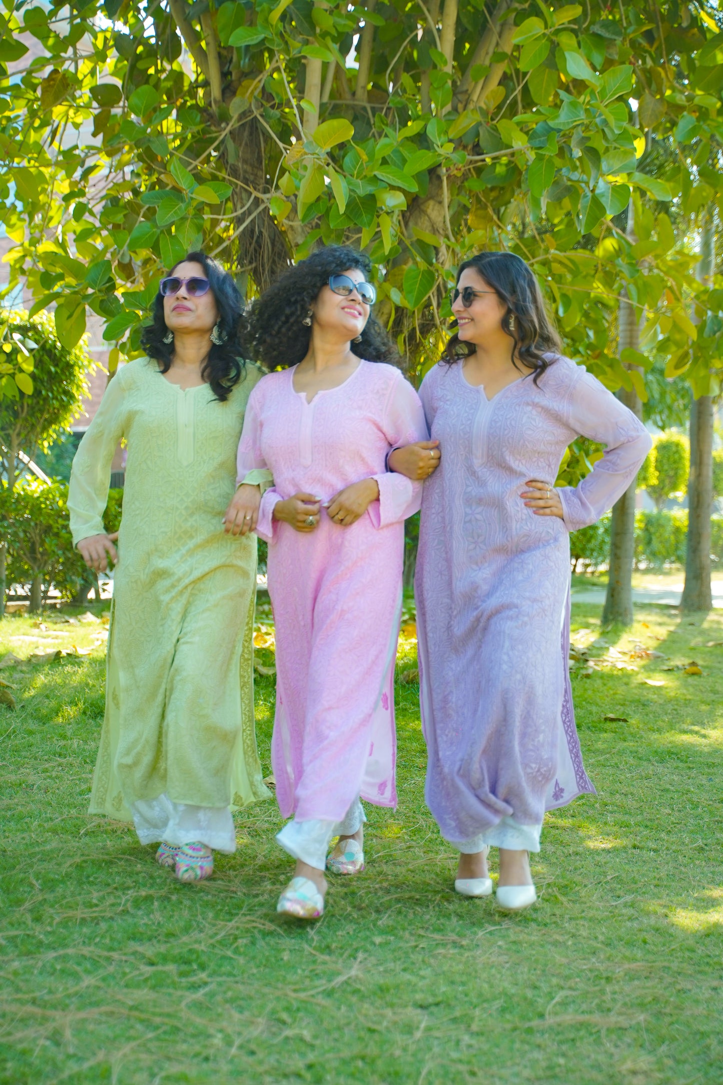 All three colour