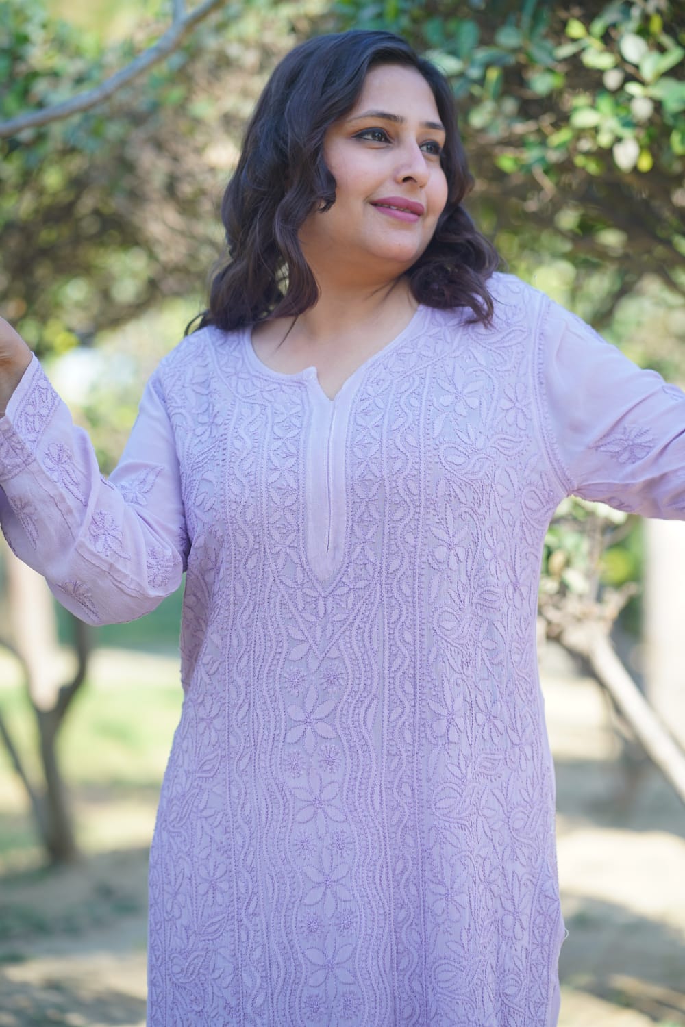 Georgette Mauve