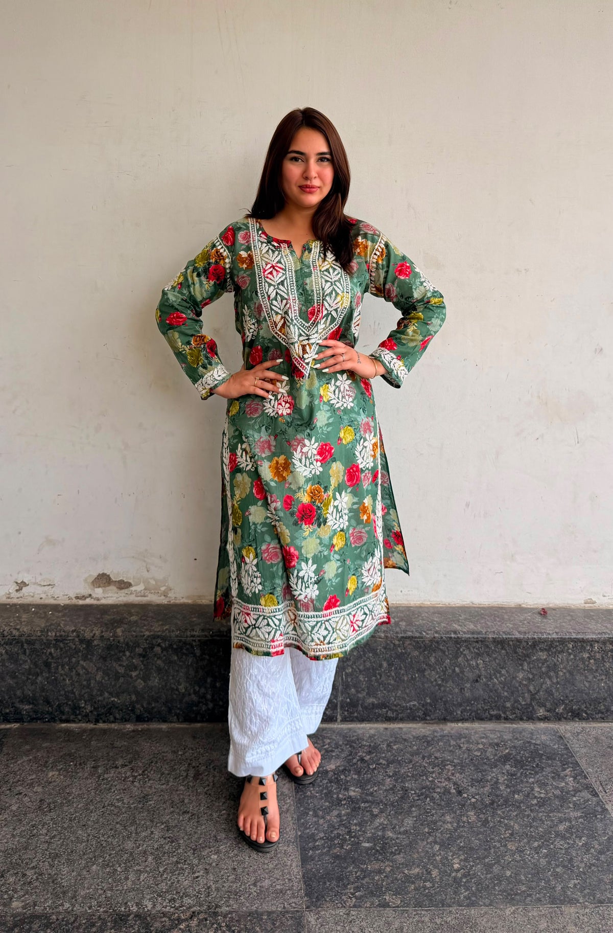 Green Kurti 