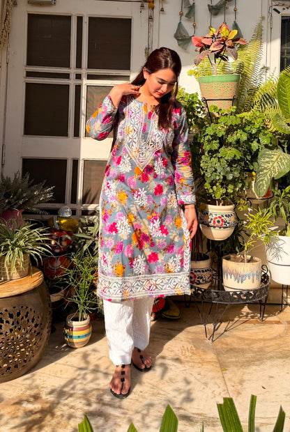 Grey Kurti