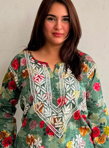 Green Kurti 