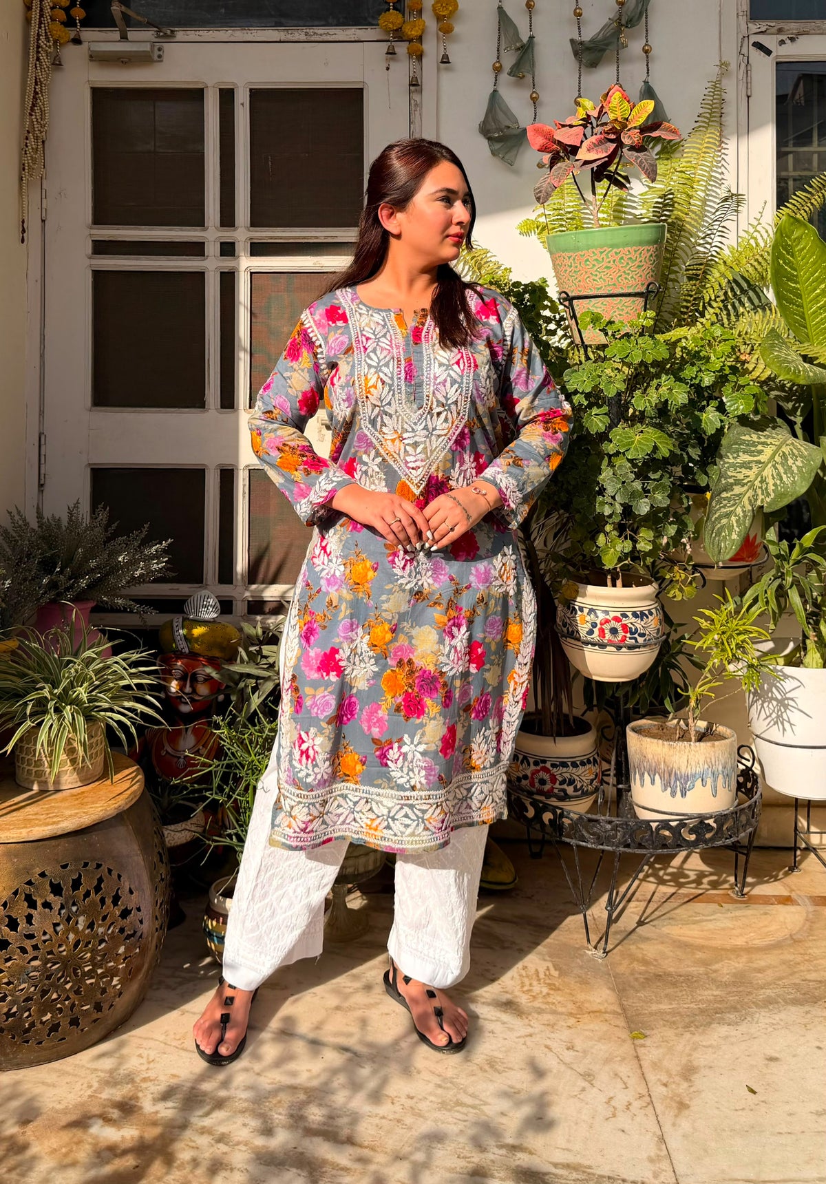 Grey Kurti