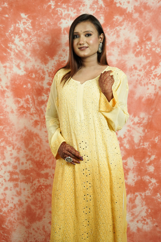 Mukaish Yellow
