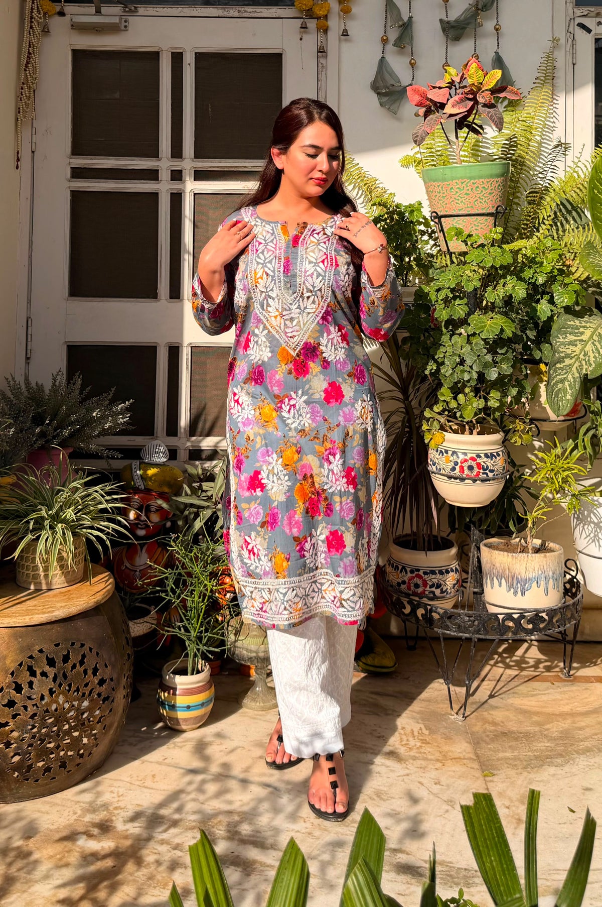 Grey Kurti