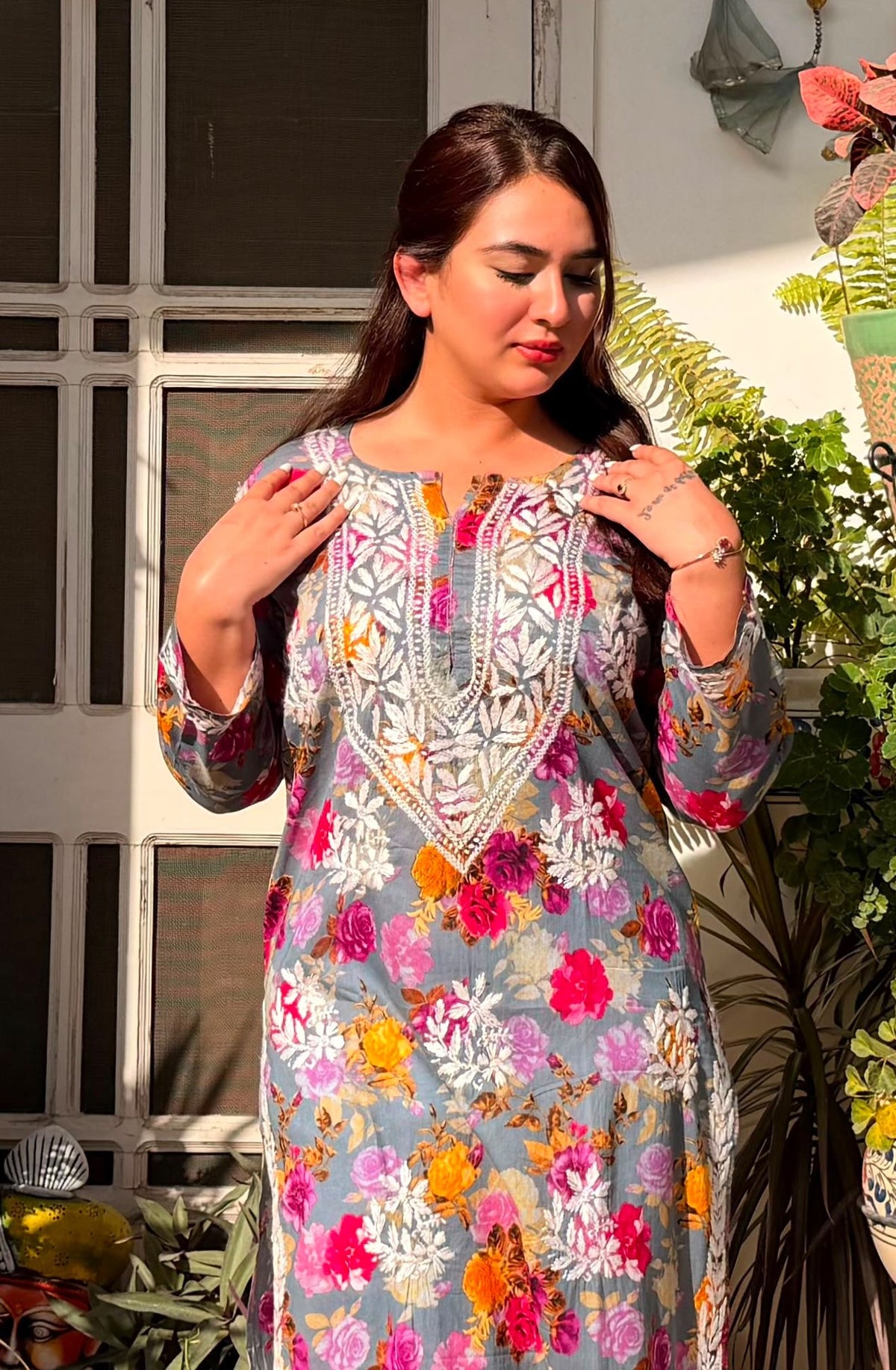 Grey Kurti 