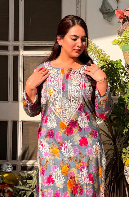 Grey Kurti 